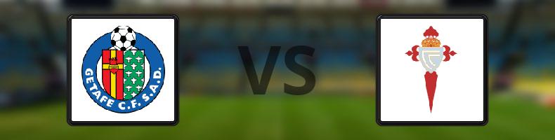 Getafe - Celta Vigo odds, speltips, resultat i La Liga