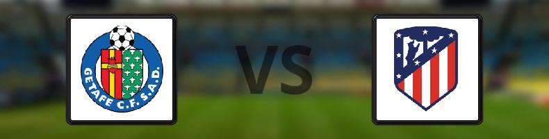 Getafe - Atlético Madrid odds, speltips, resultat i La Liga