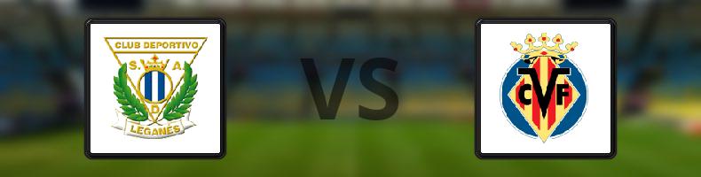 Leganés - Villarreal odds, speltips, resultat i La Liga