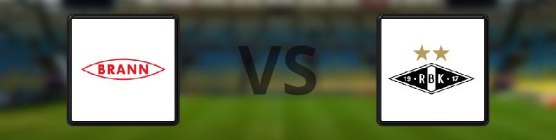 Brann - Rosenborg odds, speltips, resultat i Eliteserien