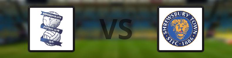 Birmingham - Shrewsbury odds, speltips, resultat i League One