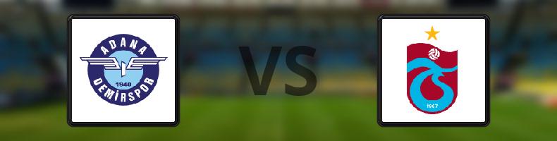 Adana Demirspor - Trabzonspor odds, speltips, resultat i Süper Lig