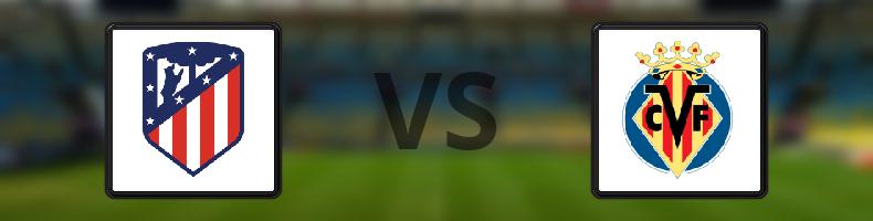 Atlético Madrid - Villarreal odds, speltips, resultat i La Liga