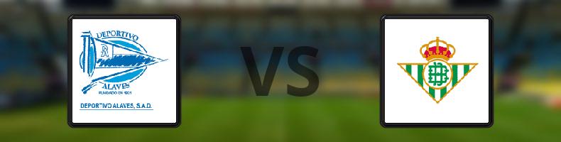 Alaves - Real Betis odds, speltips, resultat i La Liga