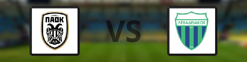 Paok - Levadiakos odds, speltips, resultat i Grekiska Superligan