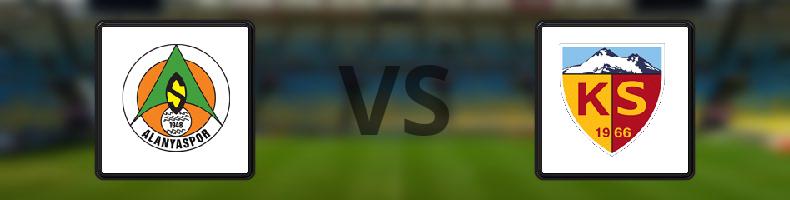 Alanyaspor - Kayserispor odds, speltips, resultat i Süper Lig