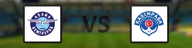 Adana Demirspor - Kasimpasa odds, speltips, resultat i Süper Lig