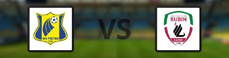 Rostov - Rubin Kazan odds, speltips, resultat i Ryska Premier League