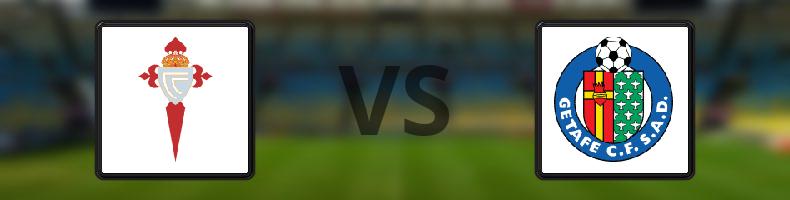 Celta Vigo - Getafe odds, speltips, resultat i La Liga