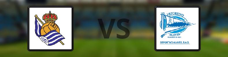 Real Sociedad - Alaves odds, speltips, resultat i La Liga