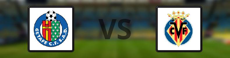 Getafe - Villarreal odds, speltips, resultat i La Liga