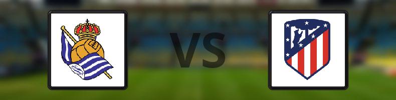 Real Sociedad - Atlético Madrid odds, speltips, resultat i La Liga