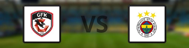 Gazişehir Gaziantep - Fenerbahçe odds, speltips, resultat i Süper Lig