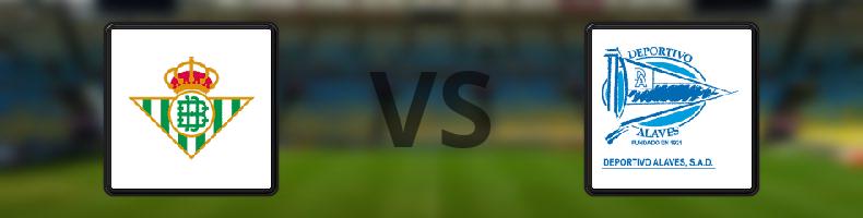 Real Betis - Alaves odds, speltips, resultat i La Liga