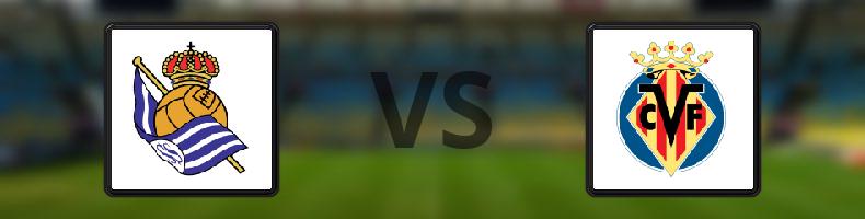 Real Sociedad - Villarreal odds, speltips, resultat i La Liga