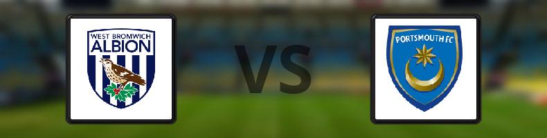 West Bromwich - Portsmouth odds, speltips, resultat i EFL Championship