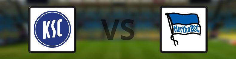 Karlsruhe - Hertha Berlin odds, speltips, resultat i 2. Bundesliga