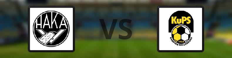 FC Haka - KuPS odds, speltips, resultat i Veikkausliiga