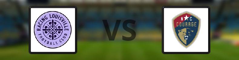 Racing Louisville FC - North Carolina Courage odds, speltips, resultat i NWSL