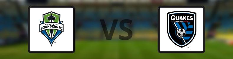 Seattle Sounders - San Jose Earthquakes odds, speltips, resultat i MLS