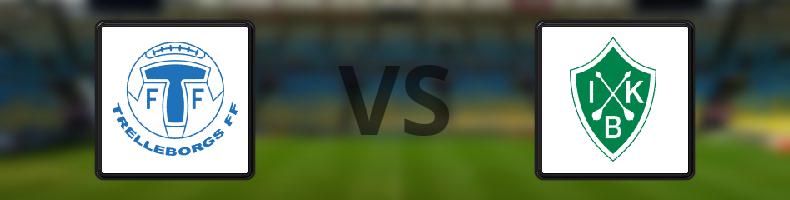 Trelleborgs FF - Brage odds, speltips, resultat i Superettan