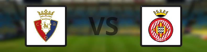 Osasuna - Girona odds, speltips, resultat i La Liga