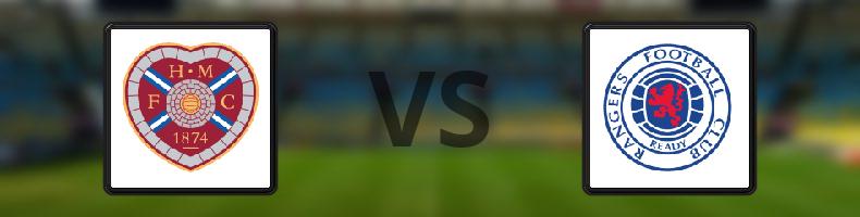 Hearts - Rangers odds, speltips, resultat i Skotska Premiership