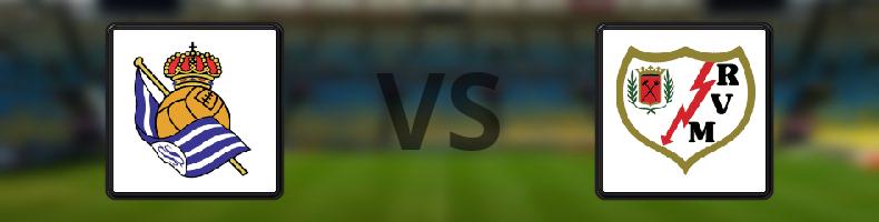 Real Sociedad - Rayo Vallecano odds, speltips, resultat i La Liga