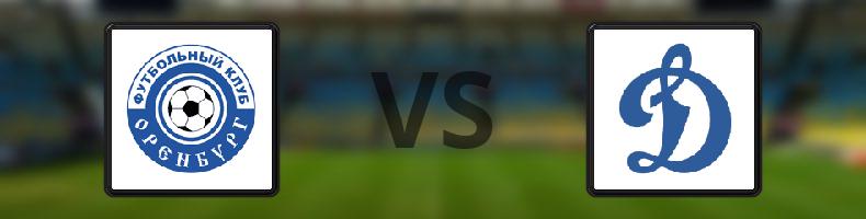 FC Orenburg - Dynamo Moskva odds, speltips, resultat i Ryska Premier League