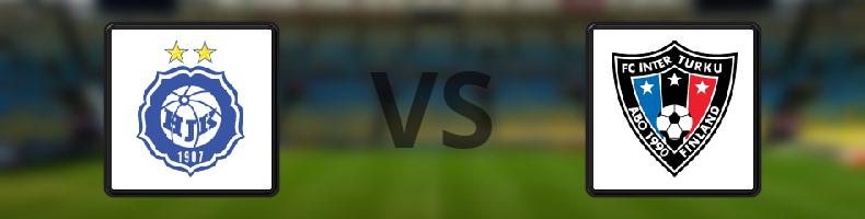 HJK - Inter Turku odds, speltips, resultat i Veikkausliiga