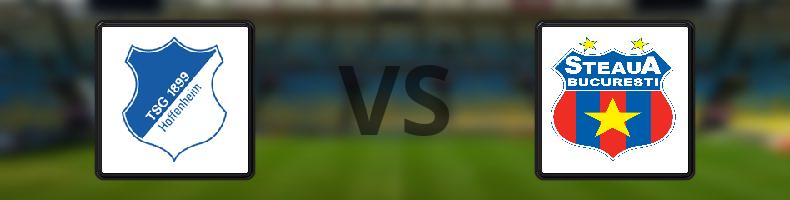 Hoffenheim - Steaua Bukarest odds, speltips, resultat i Europa League