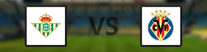 Real Betis - Villarreal odds, speltips, resultat i La Liga