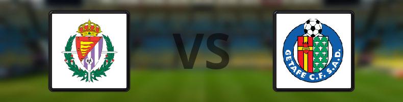 Valladolid - Getafe odds, speltips, resultat i La Liga