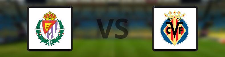 Valladolid - Villarreal odds, speltips, resultat i La Liga