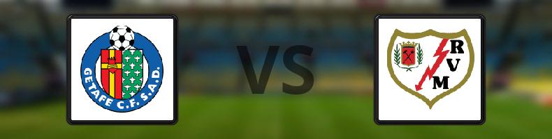 Getafe - Rayo Vallecano odds, speltips, resultat i La Liga