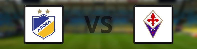 Apoel Nicosia - Fiorentina odds, speltips, resultat i Europa Conference League