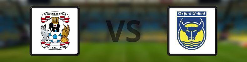 Coventry - Oxford Utd odds, speltips, resultat i Engelska Ligacupen