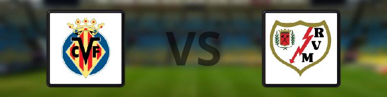 Villarreal - Rayo Vallecano odds, speltips, resultat i La Liga