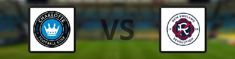 Charlotte FC - New England Revolution odds, speltips, resultat i MLS