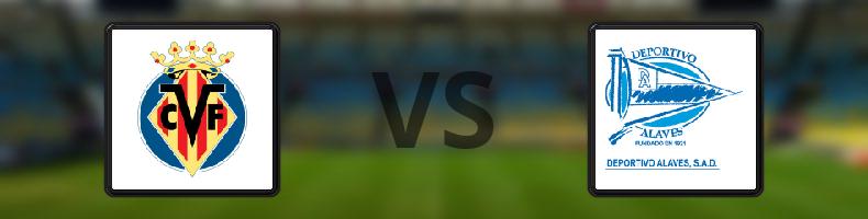 Villarreal - Alaves odds, speltips, resultat i La Liga