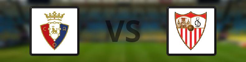 Osasuna - Sevilla odds, speltips, resultat i La Liga