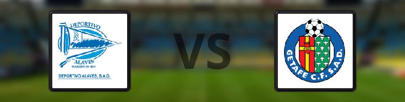 Alaves - Getafe odds, speltips, resultat i La Liga