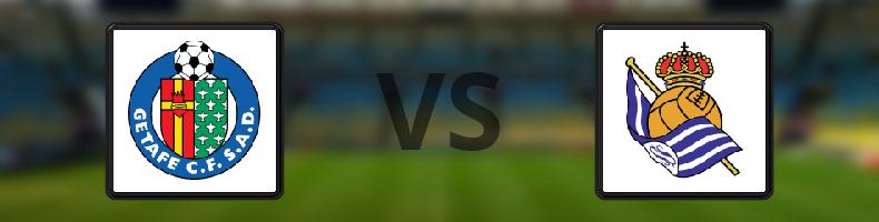 Getafe - Real Sociedad odds, speltips, resultat i La Liga