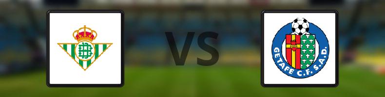 Real Betis - Getafe odds, speltips, resultat i La Liga