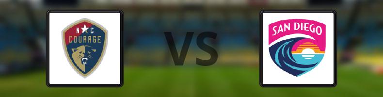 North Carolina Courage - San Diego Wave FC odds, speltips, resultat i NWSL