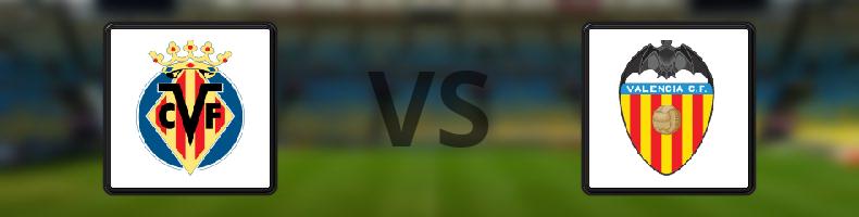 Villarreal - Valencia odds, speltips, resultat i La Liga