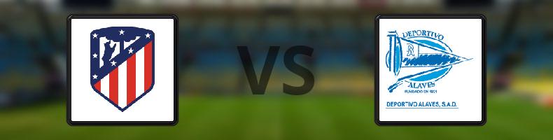 Atlético Madrid - Alaves odds, speltips, resultat i La Liga