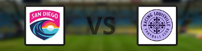 San Diego Wave FC - Racing Louisville FC odds, speltips, resultat i NWSL