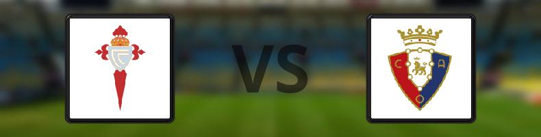 Celta Vigo - Osasuna odds, speltips, resultat i La Liga