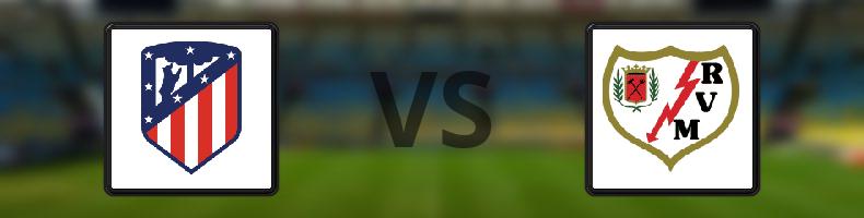 Atlético Madrid - Rayo Vallecano odds, speltips, resultat i La Liga